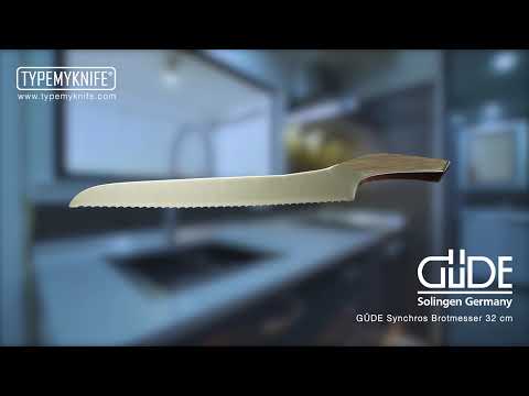 GÜDE Synchros Brotmesser 32 cm