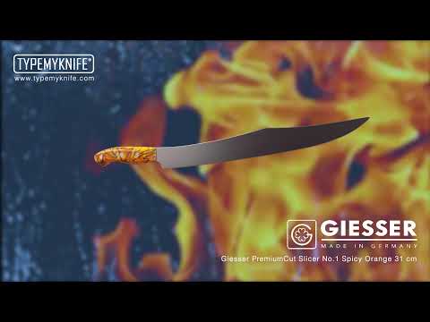 Giesser PremiumCut Slicer No 1 Spicy Orange 31 cm