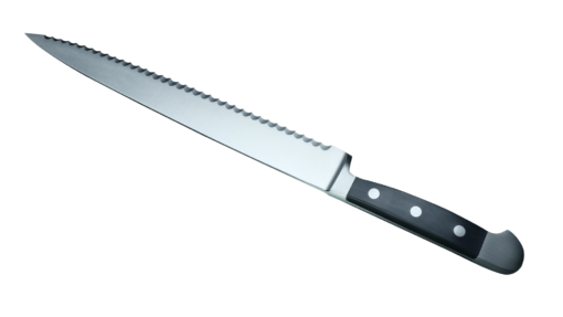 GÜDE Alpha Carving knife 26 cm Wellenschliff | 3D Gravur Konfigurator | 4