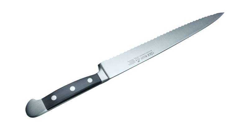 GÜDE Alpha Carving knife 26 cm Wellenschliff | 3D Gravur Konfigurator | 13