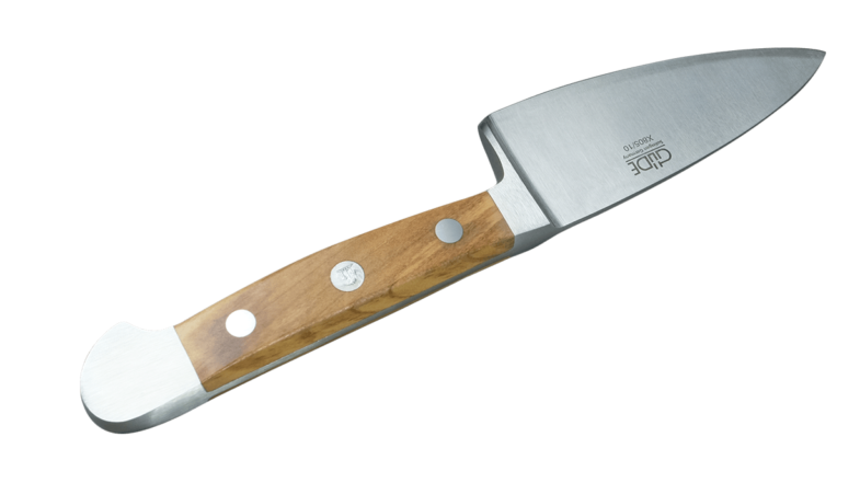 GÜDE Alpha Olive Hard Cheese Knife 10 cm | 3D Gravur Konfigurator | 14