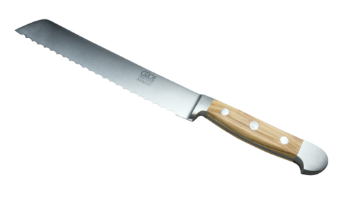 GÜDE Alpha Olive Bread knife 21 cm | 3D Gravur Konfigurator | 3