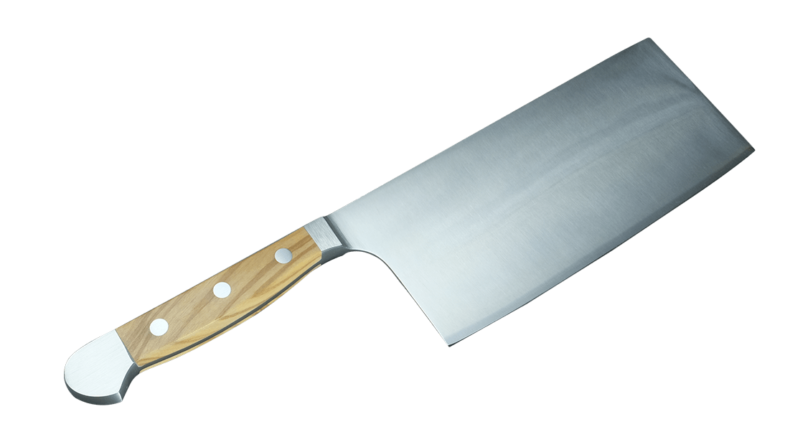 GÜDE Alpha Olive Chinese Chef`s Knife 18 cm | 3D Gravur Konfigurator | 12
