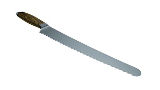 FELIX First Class Wood Brotmesser 26 cm | 3D Gravur Konfigurator | 6