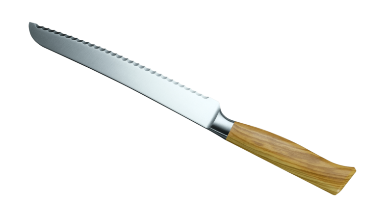 Burgvogel Oliva Line Bread knife 23 cm | 3D Gravur Konfigurator | 14
