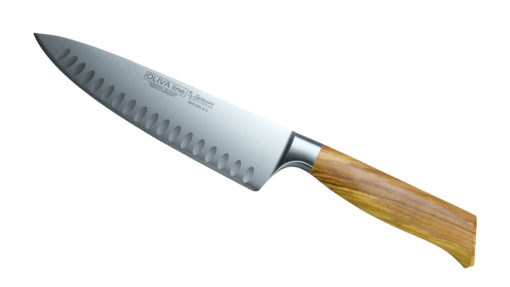 Burgvogel Oliva Line Chef's knife 20 cm Kulle | 3D Gravur Konfigurator | 3