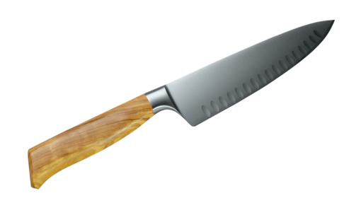 Burgvogel Oliva Line Chef's knife 20 cm Kulle | 3D Gravur Konfigurator | 5