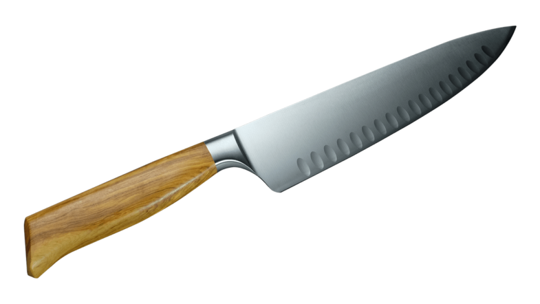 Burgvogel Oliva Line Chef's knife 23 cm Kulle | 3D Gravur Konfigurator | 11
