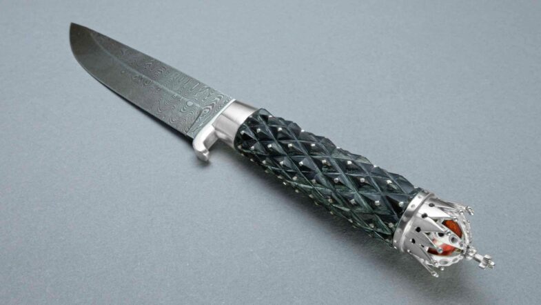 Götterdämmerung ein Messer gehärtet in Drachenblut | 3D Gravur Konfigurator | 19