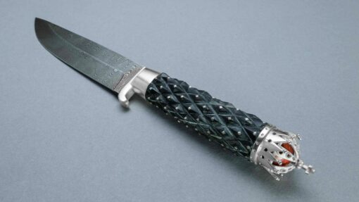 Götterdämmerung ein Messer gehärtet in Drachenblut | 3D Gravur Konfigurator | 5