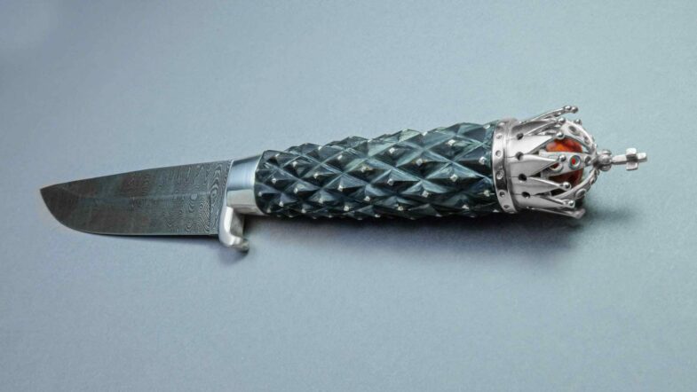 Götterdämmerung ein Messer gehärtet in Drachenblut | 3D Gravur Konfigurator | 33