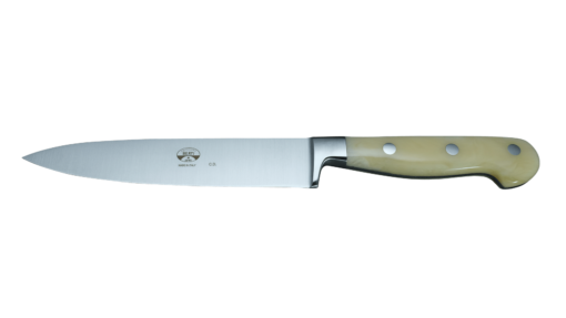 Coltellerie Berti Collezione Cucina Pro Carving knife Plexiglass Crema 16 cm