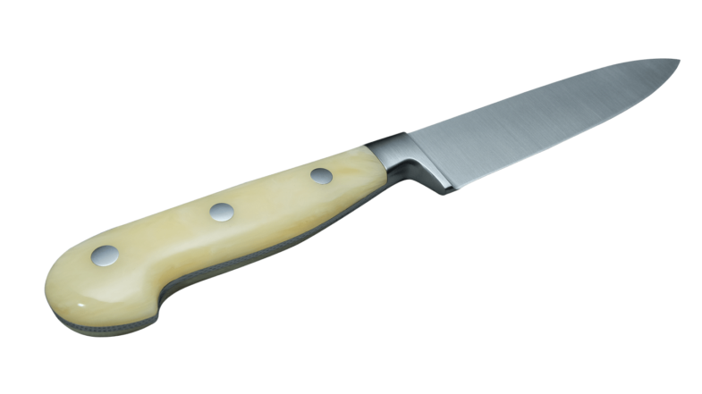 Coltellerie Berti Collezione Cucina Pro Carving knife Plexiglass Crema 16 cm | 3D Gravur Konfigurator | 12