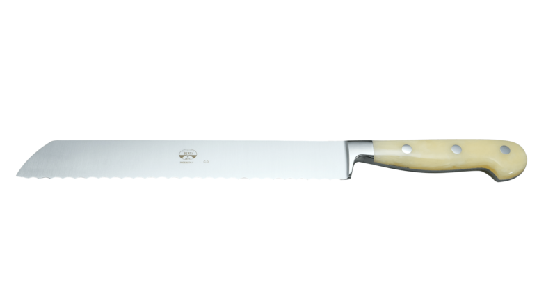 Coltellerie Berti Collezione Cucina Pro Bread knife Plexiglass Crema 22 cm