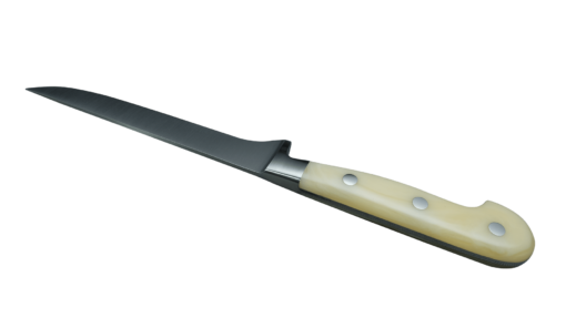 Coltellerie Berti Collezione Cucina Pro Boning knife Plexiglass Crema16 cm | 3D Gravur Konfigurator | 4