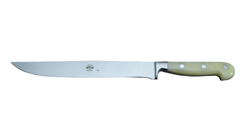 Coltellerie Berti Collezione Cucina Pro Carving knife Plexiglass Crema 22,5 cm
