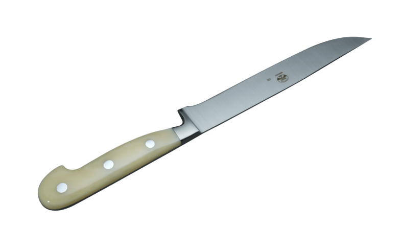 Coltellerie Berti Collezione Cucina Pro Carving knife Plexiglass Crema 22,5 cm | 3D Gravur Konfigurator | 13
