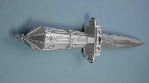 Esmeralda the dagger of Quasimodo | 3D Gravur Konfigurator | 24