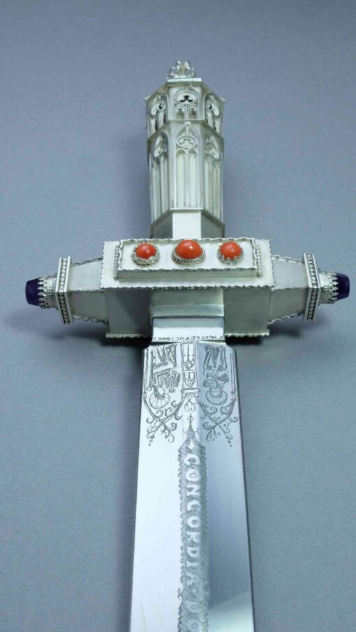 Quasimodo Gothic knife art | 3D Gravur Konfigurator | 13