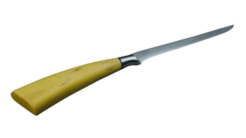 Saladini Collezione Cucina Fillet knife flexibel Boxwood 16 cm | 3D Gravur Konfigurator | 11