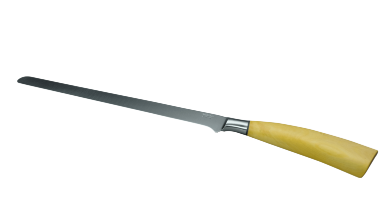 Saladini Collezione Cucina Prosciutto knife boxwood 26 cm | 3D Gravur Konfigurator | 7