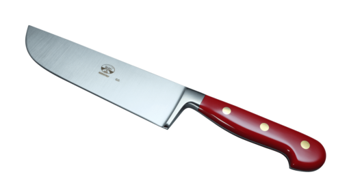 Coltellerie Berti Collezione Cucina Pro Herb knife Plexiglas rosso 17 cm | 3D Gravur Konfigurator | 3