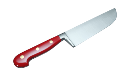 Coltellerie Berti Collezione Cucina Pro Herb knife Plexiglas rosso 17 cm | 3D Gravur Konfigurator | 5