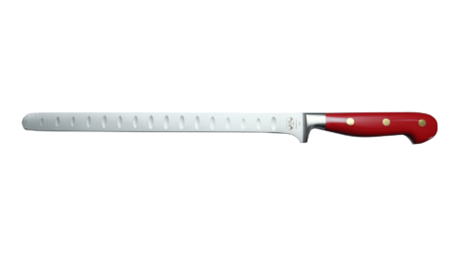 Coltellerie Berti Collezione Cucina Pro Salmon Knife Plexiglas Rosso Kulle 26 cm