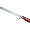 Coltellerie Berti Collezione Cucina Pro Salmon Knife Plexiglas Rosso Kulle 26 cm | 3D Gravur Konfigurator | 7
