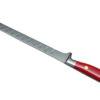 Coltellerie Berti Collezione Cucina Pro Salmon Knife Plexiglas Rosso Kulle 26 cm | 3D Gravur Konfigurator | 8