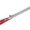Coltellerie Berti Collezione Cucina Pro Salmon Knife Plexiglas Rosso Kulle 26 cm | 3D Gravur Konfigurator | 10