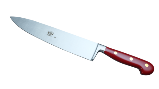 Coltellerie Berti Collezione Cucina Pro Carving knife Plexiglass Rosso 22,5 cm | 3D Gravur Konfigurator | 3