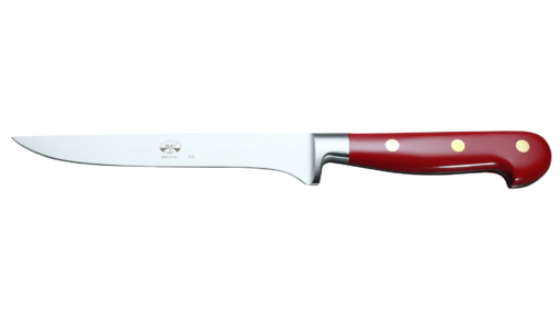 Coltellerie Berti Collezione Cucina Pro Boning knife Plexiglass Rosso 16 cm