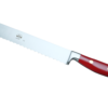Coltellerie Berti Collezione Cucina Pro Bread knife Plexiglass Rosso 22 cm | 3D Gravur Konfigurator | 7