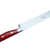 Coltellerie Berti Collezione Cucina Pro Bread knife Plexiglass Rosso 22 cm | 3D Gravur Konfigurator | 10