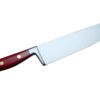 Coltellerie Berti Collezione Cucina Pro Chef`s Knife Plexiglass Rosso 25 cm | 3D Gravur Konfigurator | 9