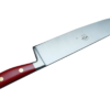 Coltellerie Berti Collezione Cucina Pro Chef`s Knife Plexiglass Rosso 25 cm | 3D Gravur Konfigurator | 10