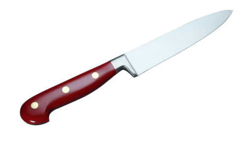 Coltellerie Berti Collezione Cucina Pro Carving knife Plexiglass Rosso 16 cm | 3D Gravur Konfigurator | 8