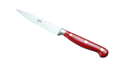 Coltellerie Berti Collezione Cucina Pro Office Knife Plexiglass Rossa 11,5 cm | 3D Gravur Konfigurator | 3