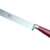 Coltellerie Berti Collezione Cucina Bread knife Plexiglass Rosso 22 cm | 3D Gravur Konfigurator | 7