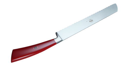 Coltellerie Berti Collezione Cucina Bread knife Plexiglass Rosso 22 cm | 3D Gravur Konfigurator | 6