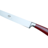 Coltellerie Berti Collezione Cucina Fillet knife flexibel Plexiglass Rosso 21 cm | 3D Gravur Konfigurator | 7