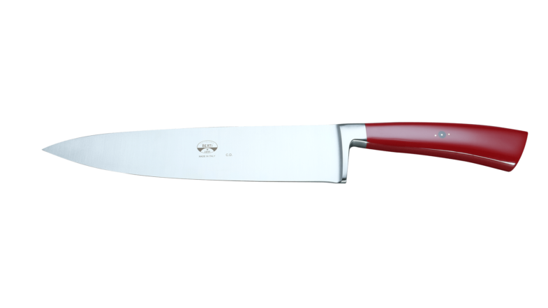 Coltellerie Berti Collezione Cucina Chef`s Knife Plexiglass Rosso 25 cm