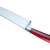 Coltellerie Berti Collezione Cucina Chef`s Knife Plexiglass Rosso 25 cm | 3D Gravur Konfigurator | 8