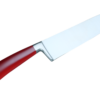 Coltellerie Berti Collezione Cucina Chef`s Knife Plexiglass Rosso 25 cm | 3D Gravur Konfigurator | 9