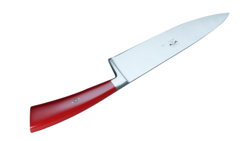 Coltellerie Berti Collezione Cucina Chef`s Knife Plexiglass Rosso 20 cm | 3D Gravur Konfigurator | 6