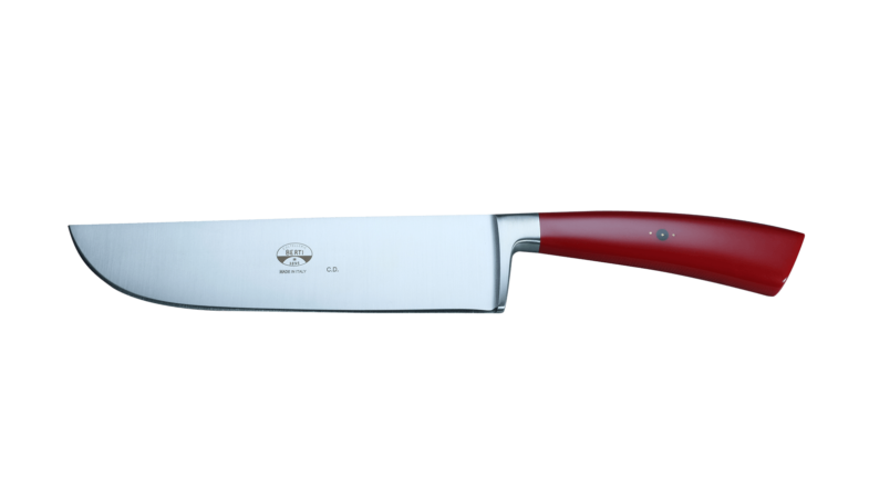 Coltellerie Berti Collezione Cucina Herb knife Plexiglas rosso 17 cm