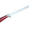 Coltellerie Berti Collezione Cucina Salmon Knife Plexiglas Rosso Kulle 26 cm | 3D Gravur Konfigurator | 9