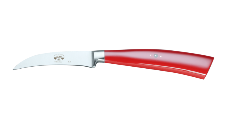 Coltellerie Berti Collezione Cucina Peeling knife Plexiglass Rosso 7 cm