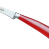 Coltellerie Berti Collezione Cucina Peeling knife Plexiglass Rosso 7 cm | 3D Gravur Konfigurator | 7